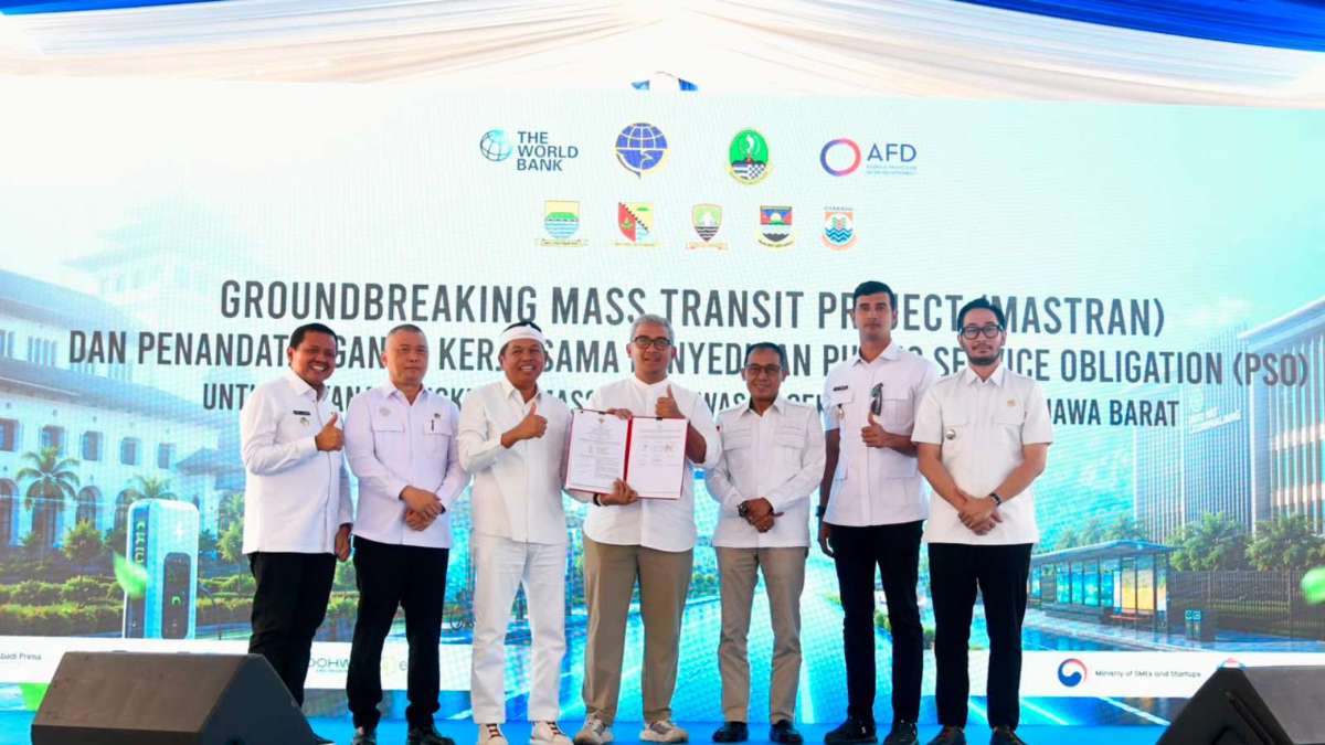 Groundbreaking BRT Bandung Raya Dimulai, Pemprov Jabar Percepat Transportasi Massal Terintegrasi